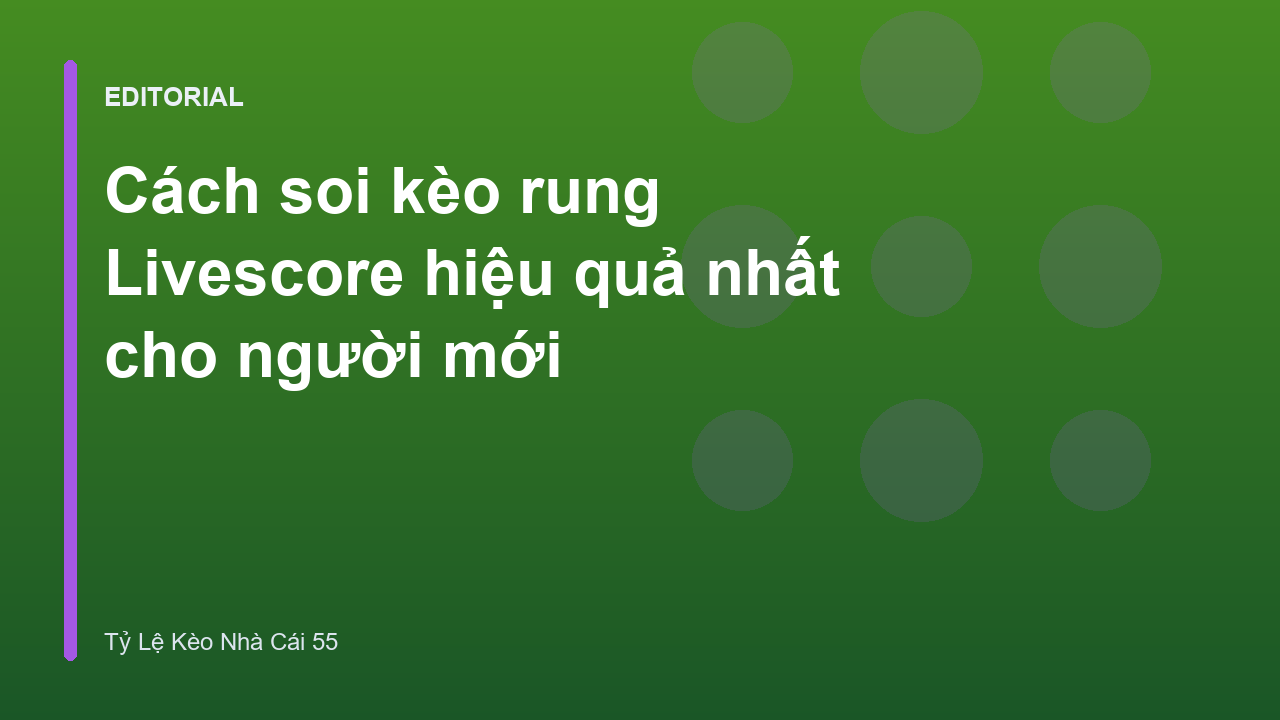 Người chơi theo dõi bảng tỷ số trực tuyến để soi kèo rung